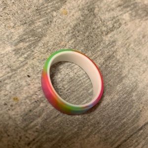 Qualo silicone ring Tye Die Reversible women’s 7